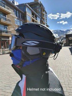 SPORTIVO Snow - Skier with helmet (SP Series) : Ski Intercom for Communication